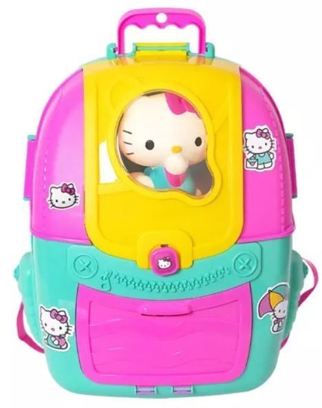 MOCHILA C/ACESSORIOS HELLO KITTY